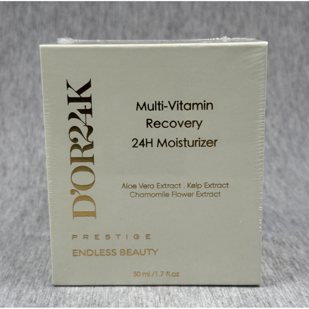 D'OR24K Prestige Multi-Vitamin Recovery 24H Moisturizer 50ml New